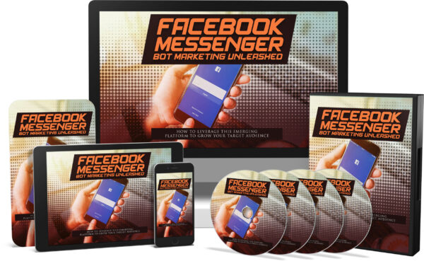 Facebook Messenger Bot Marketing Unleashed Video Upgrade Bundle Cover