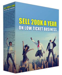 Sell 200K a Year in Low Ticket Business